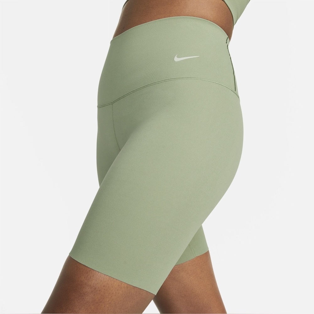 NIKE Zenvy Women's Gentle-Support High-Waisted 8" Biker Shorts - Picture 2 of 12
